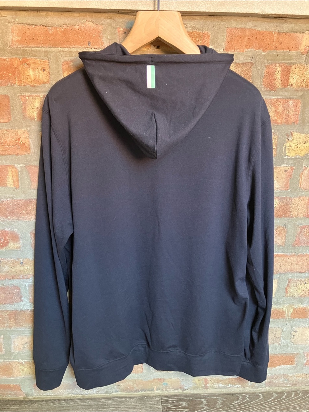 Rhoback Black Men's Hesi Performance Hoodie - Picture 5 of 13